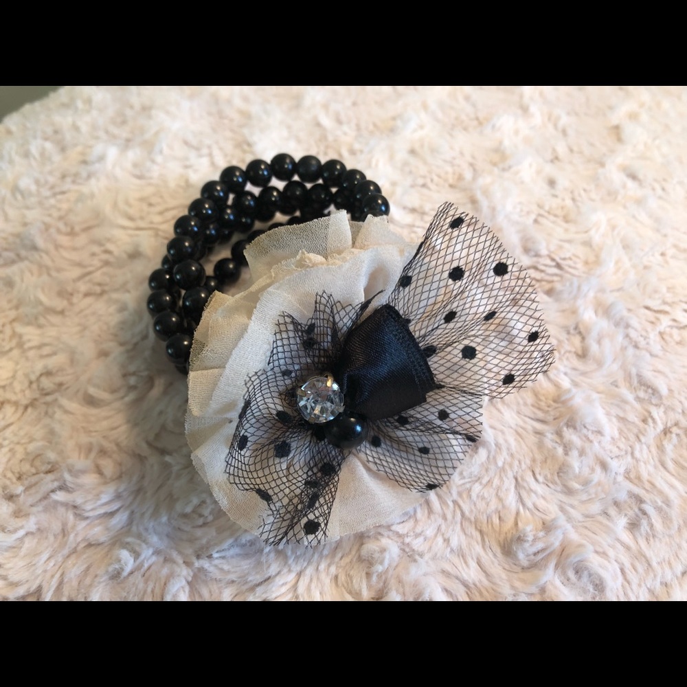 Black & Cream Bracelet